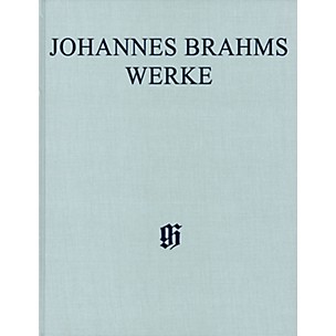 G. Henle Verlag String Sextets, Arrangements for Piano 4-hands Complete Edition Hardcover Composed by Johannes Brahms Edited by Katrin Eich