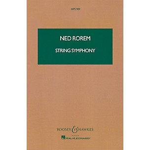 Boosey and Hawkes String Symphony (Study Score) Boosey & Hawkes Scores/Books Series Composed by Ned Rorem
