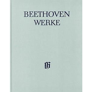 G. Henle Verlag String Trios and String Duo Henle Edition Hardcover by Beethoven Edited by Emil Platen