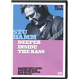 Hot Licks Stu Hamm Deeper Inside the Bass DVD