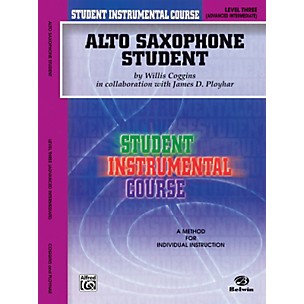 Alfred Student Instrumental Course Alto Saxophone Student Level 3 Book