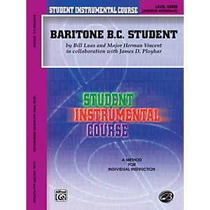 Alfred Student Instrumental Course Baritone (B.C.) Student Level 3 Book