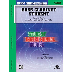 Alfred Student Instrumental Course Bass Clarinet Student Level 1 Book