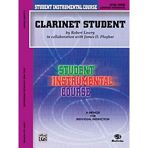 Alfred Student Instrumental Course Clarinet Student Level 3 Book