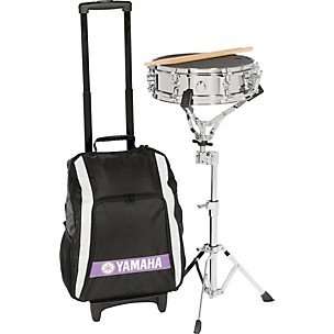 Yamaha Student Snare Drum Kit with Backpack and Rolling Cart