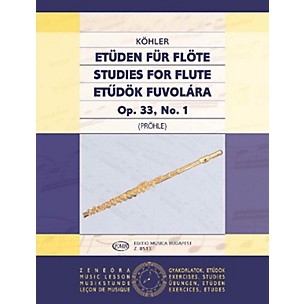 Editio Musica Budapest Studies Op. 33 - Volume 1 EMB Series by Ernesto Köhler