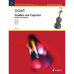 Schott Studies and Caprices (Viola Solo) Schott Series Softcover