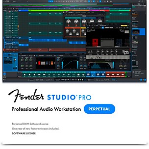 Fender Studio Pro 8 DAW Music Production Software - Perpetual License (Software Download)