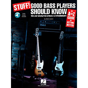 Hal Leonard Stuff! Good Bass Players Should Know - An A-Z Guide To Getting Better (Book/CD)