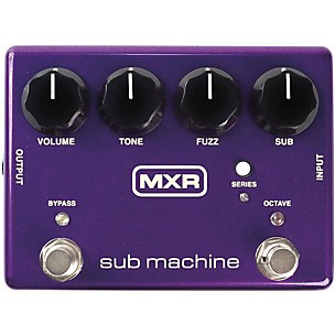 MXR Sub Machine Octave Fuzz Guitar Effects Pedal