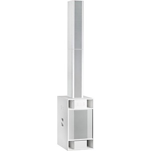 BASSBOSS Sublim8 Column PA Speaker With 18" Subwoofer - White