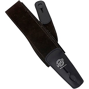 Lock-It Straps Suede 2.5" Locking Guitar Strap