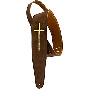 Henry Heller Suede Cross Series Guitar Strap