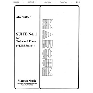 Margun Music Suite No. 1 (Effie) (Tuba in C (B.C.) and Piano) Shawnee Press Series