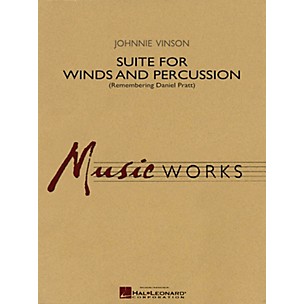 Hal Leonard Suite for Winds and Percussion Concert Band Level 4 Composed by Johnnie Vinson