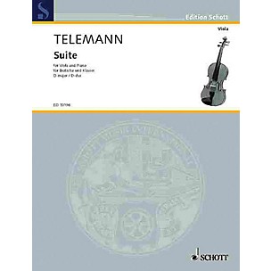 Schott Suite in D Major Schott Series Composed by Georg Philipp Telemann Arranged by Walter Bergmann