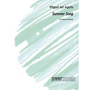 PEER MUSIC Summer Song, Op 26 (Oboe and Piano) Peermusic Classical Series by Miguel del Aguila