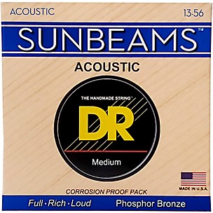 DR Strings Sunbeam Phosphor Bronze Medium Heavy Acoustic Guitar Strings