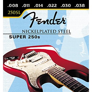 Fender Super 250SL Nickel/Steel Super Light Ball End Electric Guitar Strings