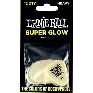 Ernie Ball Super Glow Guitar Picks -