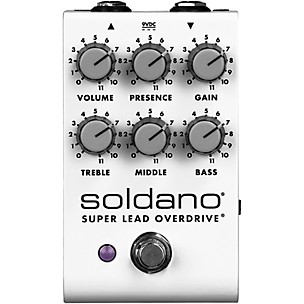 Soldano Super Lead Overdrive Effects Pedal