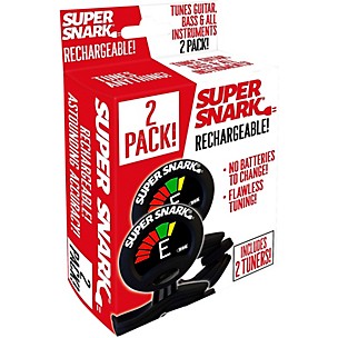 Snark Super Snark Rechargeable Clip-on Tuner (2-Pack)