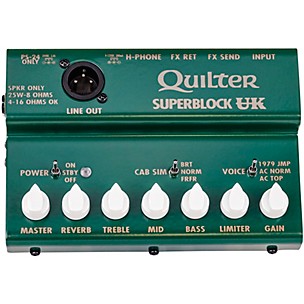 Quilter SuperBlock UK Amplifier Head -