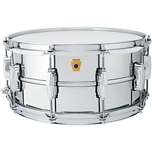 Ludwig Supraphonic Chrome Over Brass Snare Drum