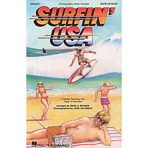 Hal Leonard Surfin' USA (Feature Medley) UNIS/2PT Arranged by Mark Brymer