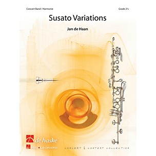 De Haske Music Susato Variations Concert Band Level 3 Composed by Jan de Haan