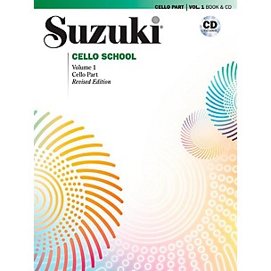 Alfred Suzuki Cello School Book & CD Volume 1 (Revised)