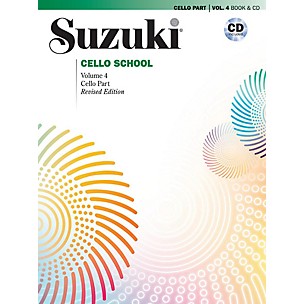 Suzuki Suzuki Cello School Book, Volume 4 (Revised)
