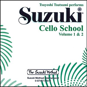 Alfred Suzuki Cello School CD, Volume 1 & 2