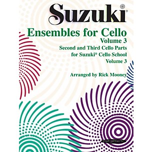 Alfred Suzuki Ensembles for Cello Volume 3 (Book)