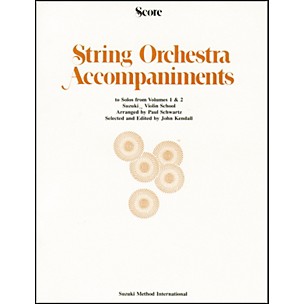 Alfred Suzuki String Orchestra Accompaniments to Solos from Volumes 1 & 2 for Violin 1