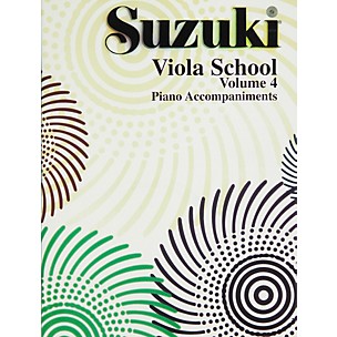 Alfred Suzuki Viola School Piano Accompaniment Volume 4 (Book)