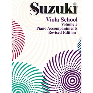 Alfred Suzuki Viola School Piano Accompaniment Volume 5 (Book)