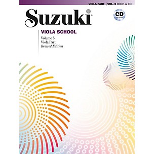 Suzuki Suzuki Viola School Viola Part & CD, Volume 5 Book & CD (Revised)