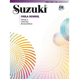 Alfred Suzuki Viola School Viola Part, Volume 2, Revised Edition (Book/Online Audio)