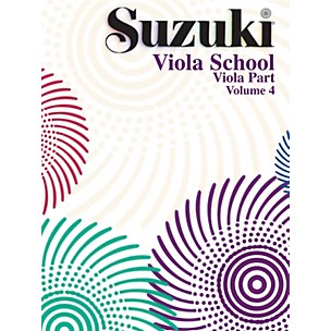 Alfred Suzuki Viola School Volume 4 (Book)