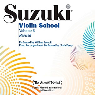 Alfred Suzuki Violin School CD Volume 6 Revised