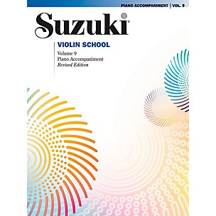 Suzuki Suzuki Violin School Piano Acc. Volume 9 Book