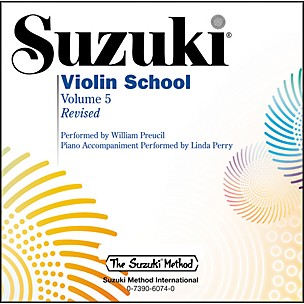 Alfred Suzuki Violin School Volume 5 Revised (CD)