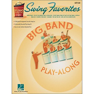 Hal Leonard Swing Favorites Big Band Play-Along Vol. 1 Alto Sax Book/CD