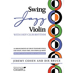 String Letter Publishing Swing Jazz Violin with Hot-Club Rhythm String Letter Publishing Softcover Audio Online by Jeremy Cohen