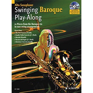 Schott Swinging Baroque Play-Along Misc Series Book with CD