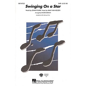 Hal Leonard Swinging on a Star SATB arranged by Roger Emerson