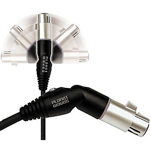 D'Addario Swivel Mic Cable XLR (Male) XLR (Female)