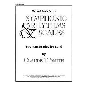 Hal Leonard Symphonic Rhythms & Scales (Two-Part Etudes for Band and Orchestra Conductor) Concert Band Level 2-4