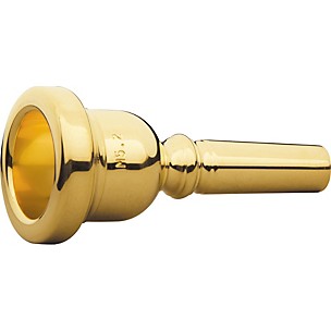 Schilke Symphony M Series Trombone Mouthpiece in Gold | Music & Arts